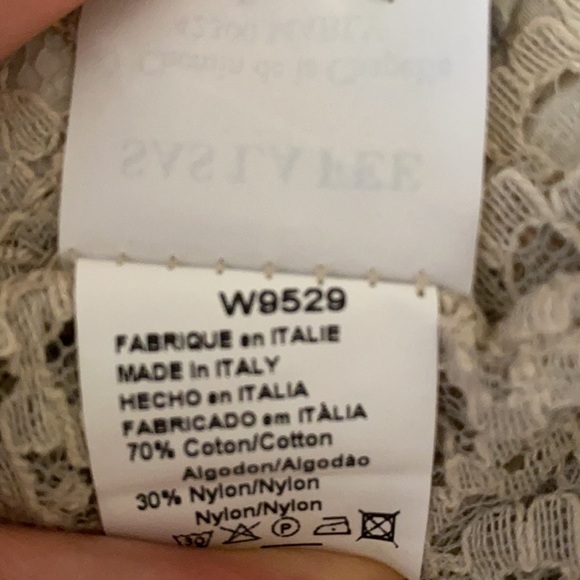 La Fée Maraboutée Beige Lace Jacket 🔥NWOT - Picture 7 of 7